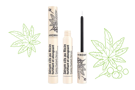 Serum pentru gene cu ulei de ricin BIO si acid hialuronic