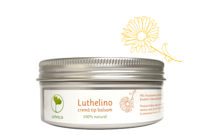 LUTHELINO - crema tip balsam - musetel, catina, galbenele - 130 gr