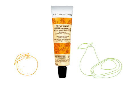 Crema de maini cu floare de portocal, avocado si acid hialuronic