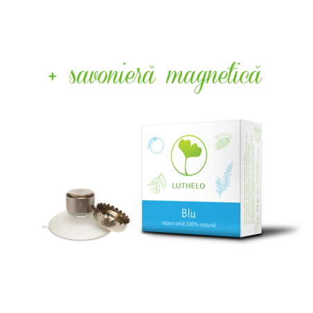 Pachet sapun Blu si savoniera magnetica
www.luthelo.ro
