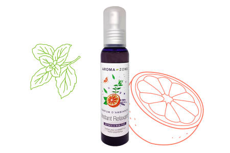 Instant Relaxant - Spray odorizant cu portocala, mandarina, verbina